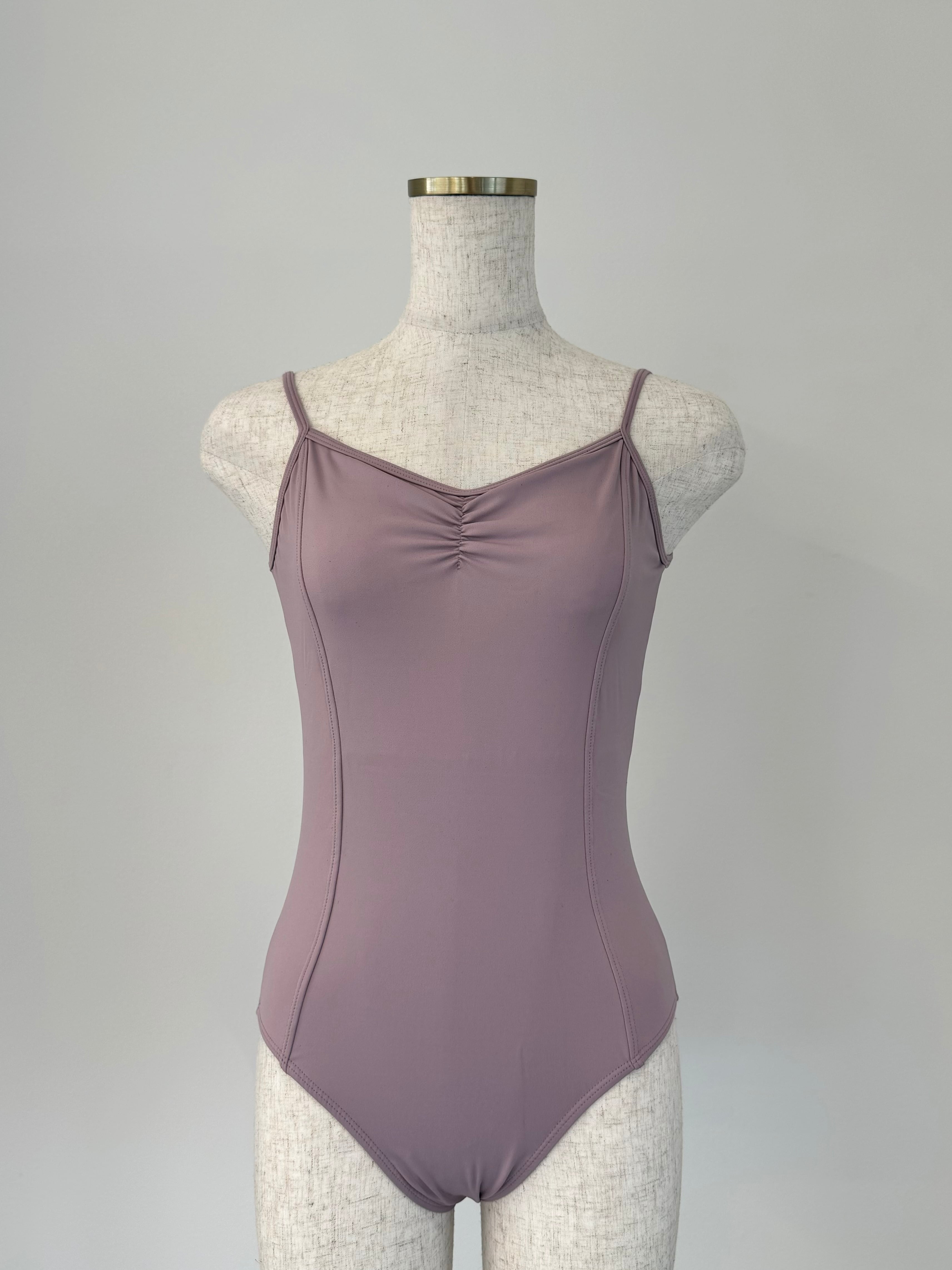 ギャザーキャミソールレオタード (Port de Meuu) | Meuu Dancewear
