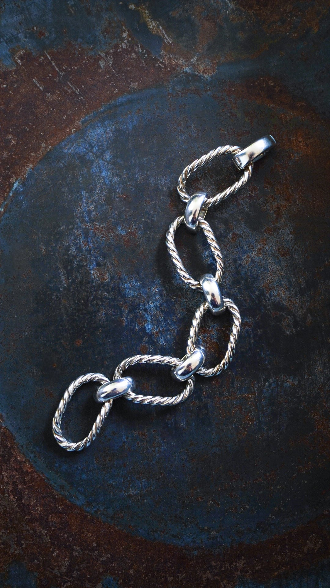 VINTAGE】TIFFANY&Co. ティファニー ツイステッド オーバル リンク
