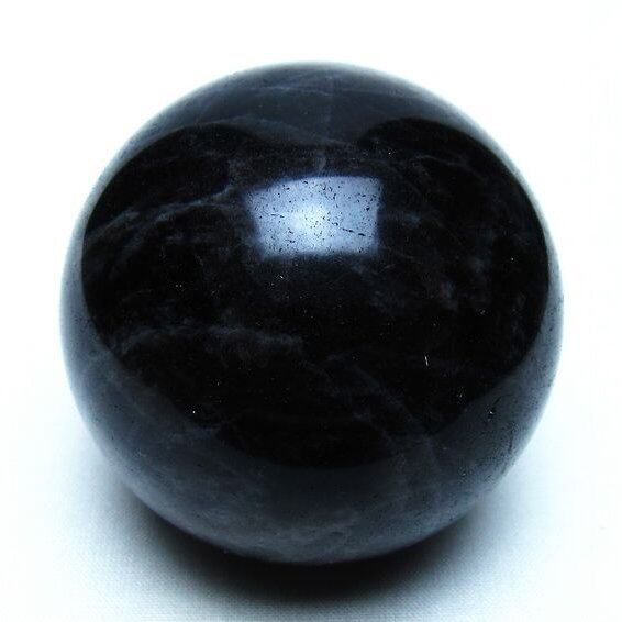 モリオン 黒水晶 丸玉 60mm 一点物 151-9451