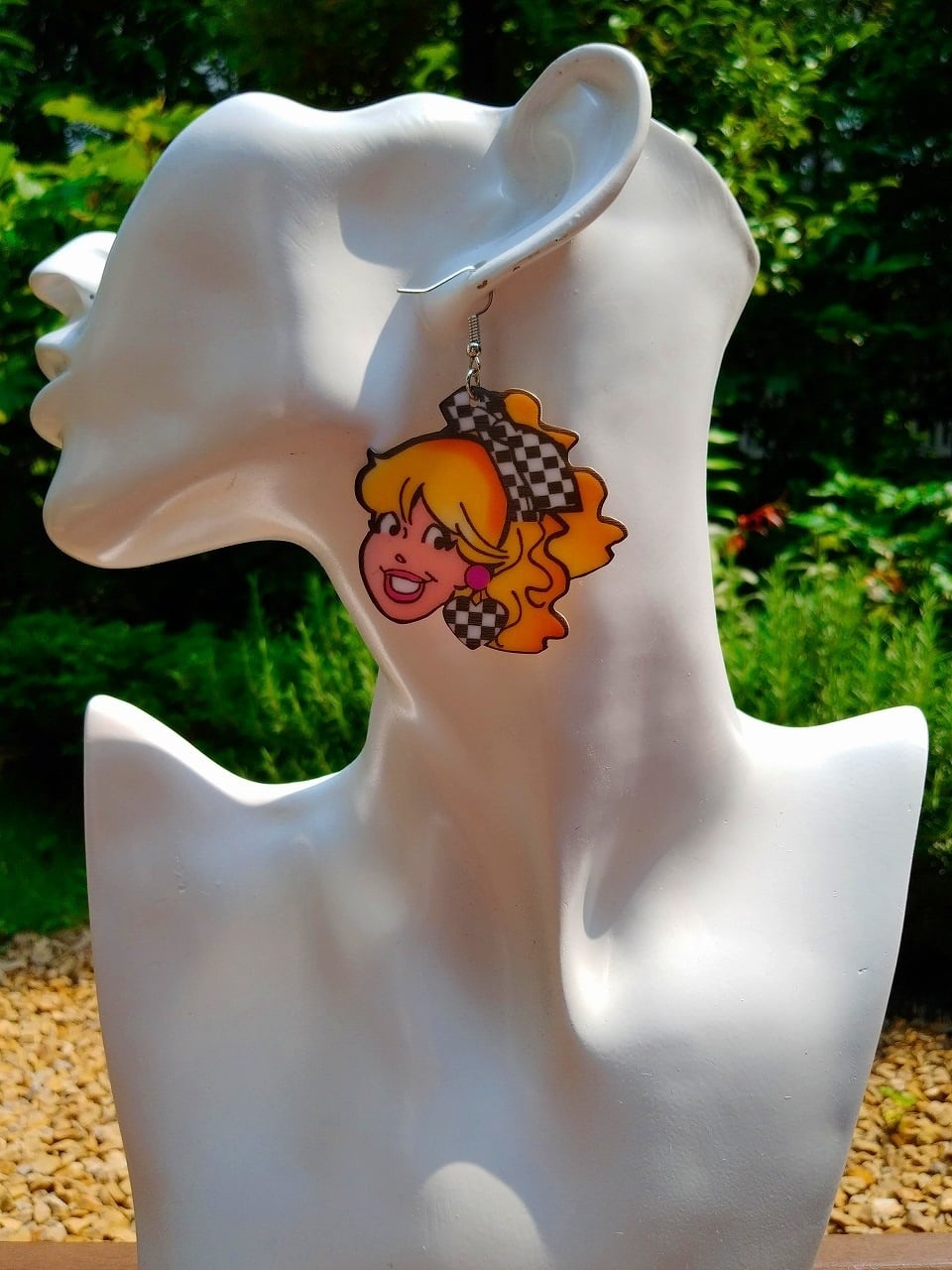 "Kelly" ”ケリー” ピアス イヤリング アメコミ