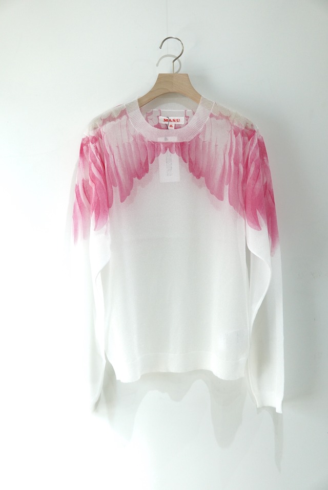 MASU / CLEAR ANGEL WING SWEATER / MASS-KN0524