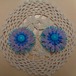Soft plastic flower earring ／ソフトププラスチック フラワーイヤリング