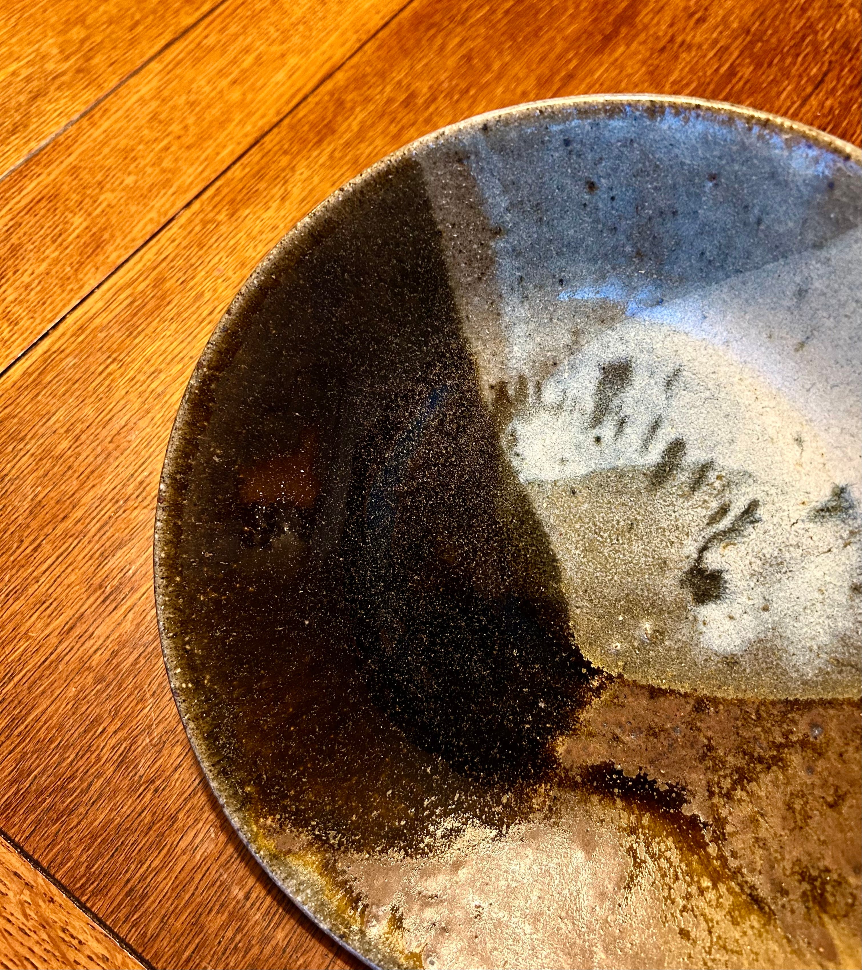 深皿 益子焼 多色釉｜Deep Plate, Mashiko ware, Multi-colored Glaze