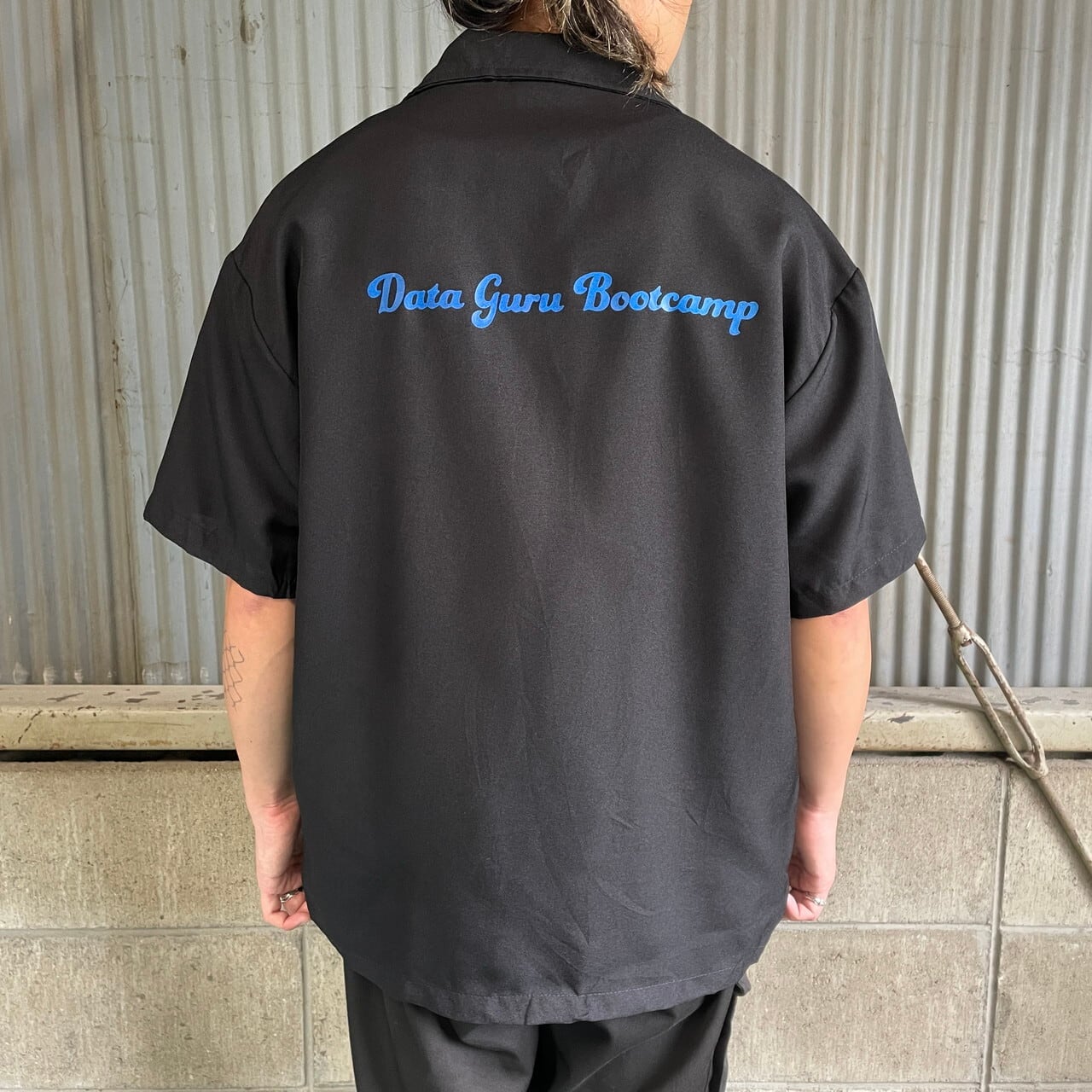 90's ia コカコーラ ジョージア ボーリングシャツ M 古着 90s USA製 Coca Cola コーラ ドリンク 企業 ゴーグル シロクマ T