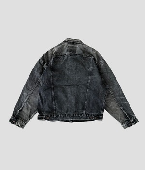-Levi's- Vintage 90s L 70507-4159 Black Denim Jacket