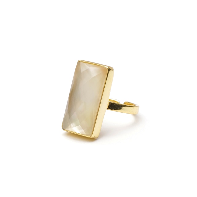 【MARKET】SINGLE STONE RING 3001