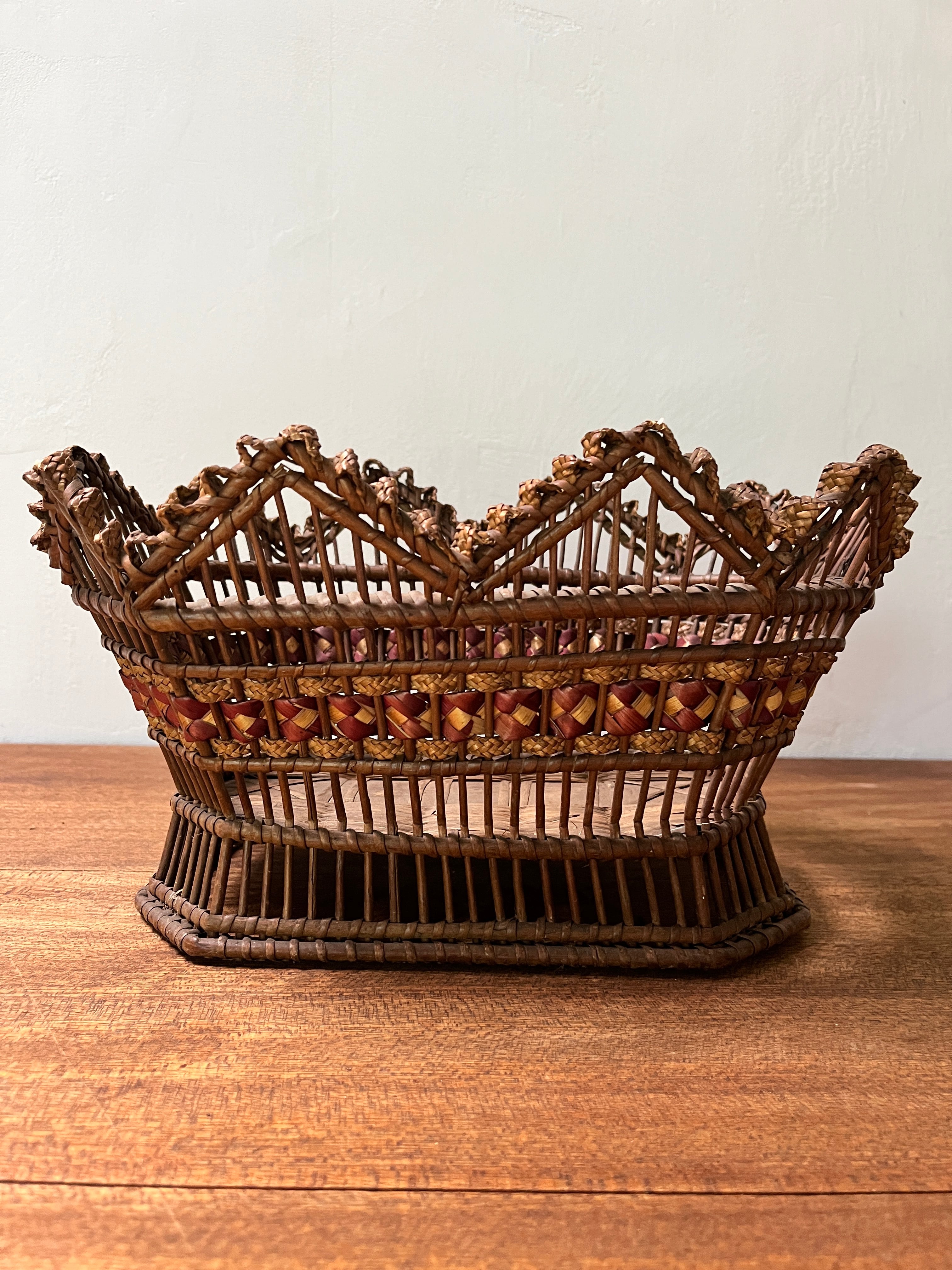 Basket Vintage France＜バスケット・フランスヴィンテージ・クラウン