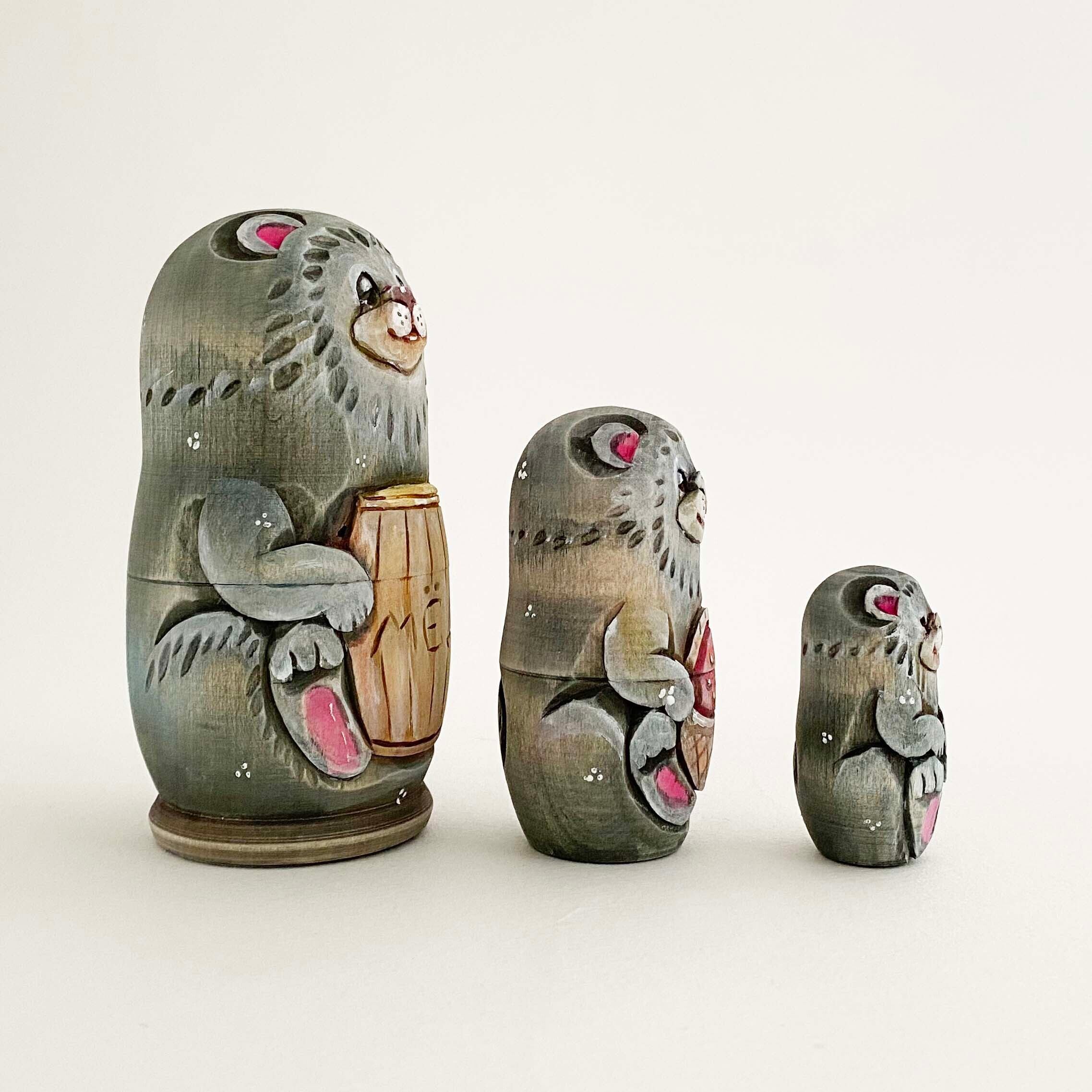 コブロフ工房マトリョーシカ ロシア作家 レア 【公式通販】