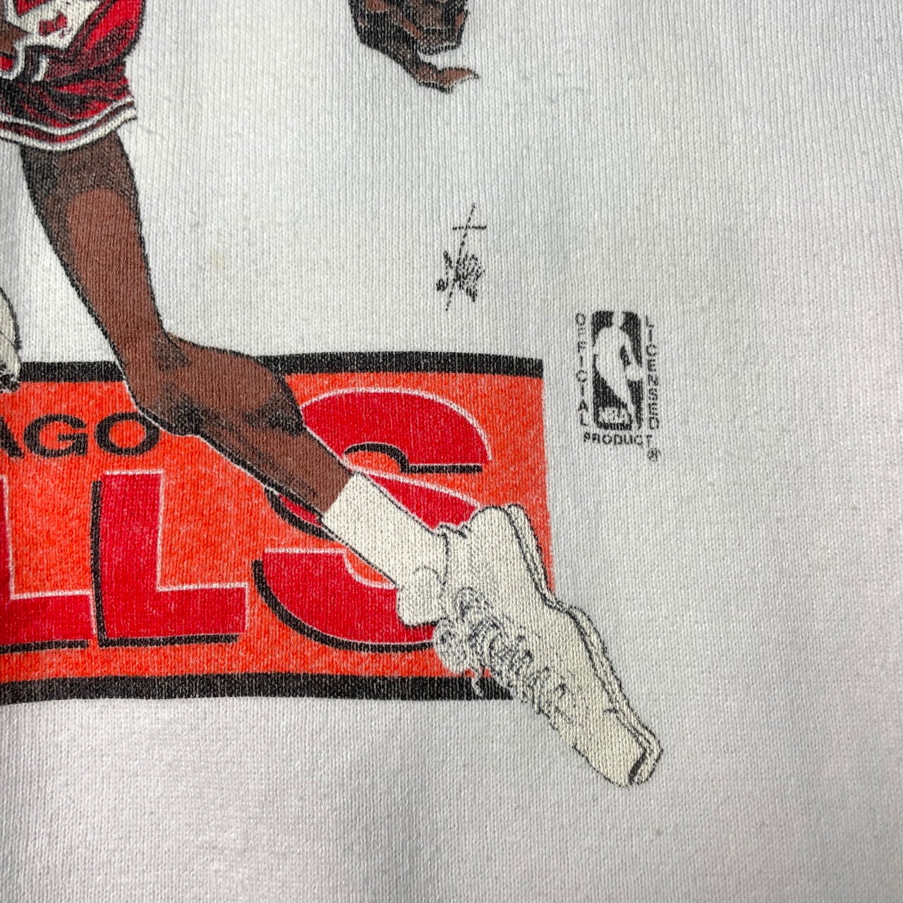 90年代 USA製 NBA CHICAGO BULLS MICHAEL JORDAN スウェットシャツ 