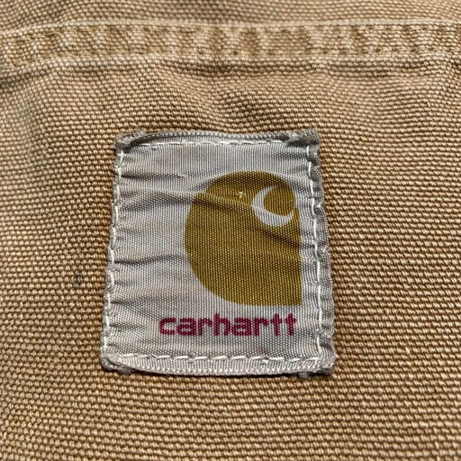 Carhartt カバーオール　ブラック　ブラウン　企業ロゴ 00's Carhartt ブランケットライナー ダックカバーオール 