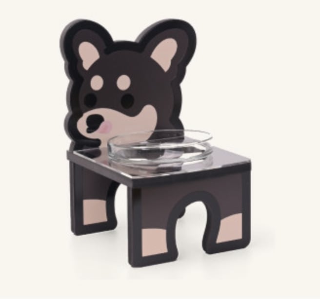 予約【OPO】Pet Bowl Stand Set (Chihuahua/4color)