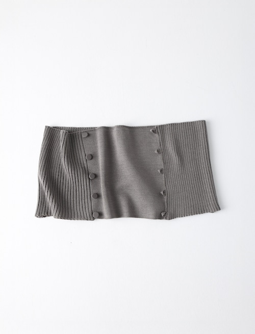 【ulikasanctus】BUTTONED KNIT SCARF