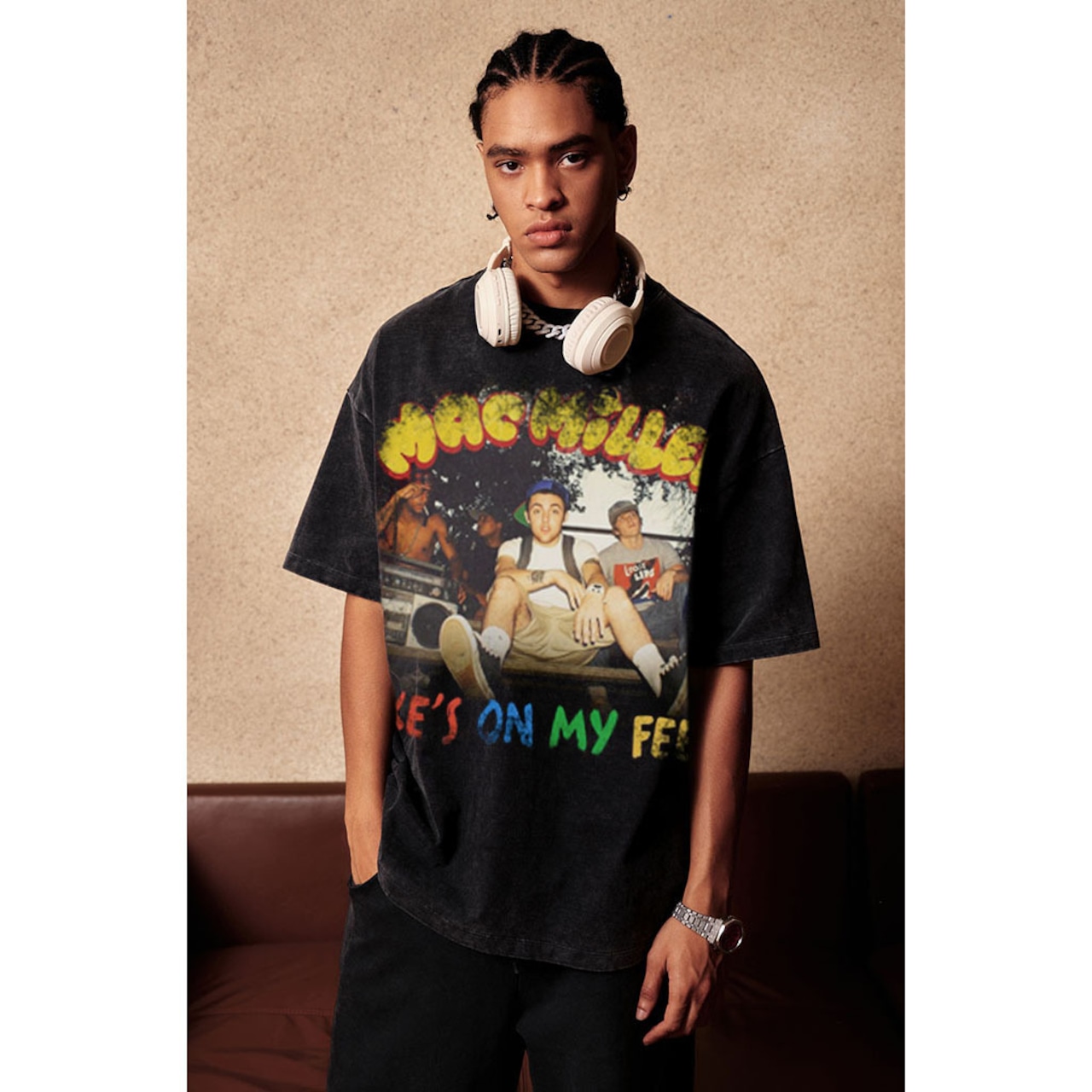 VINTAGE ストリート Nikes on My Feet Tシャツ T916