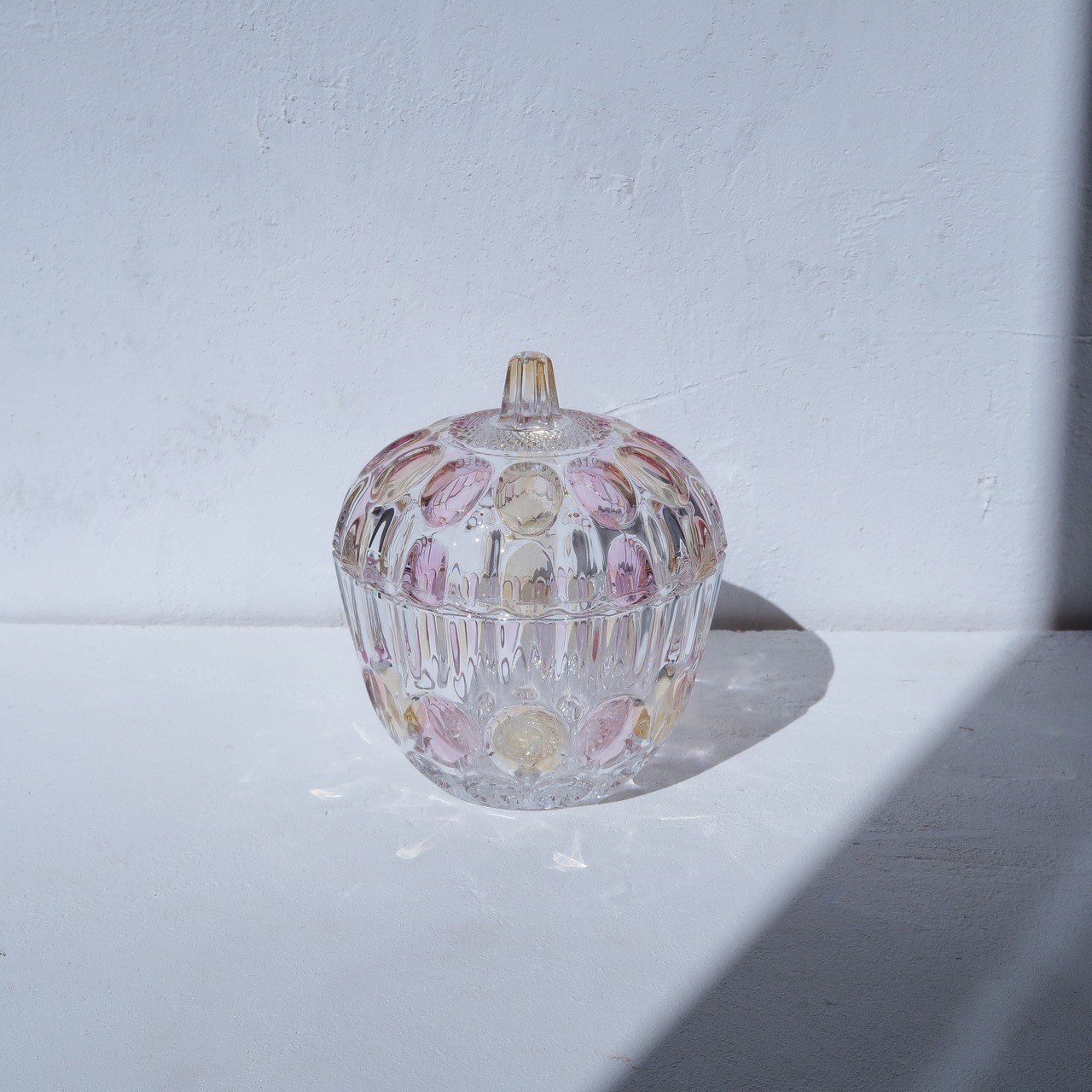 ピンクとオレンジのジュエリーボックス