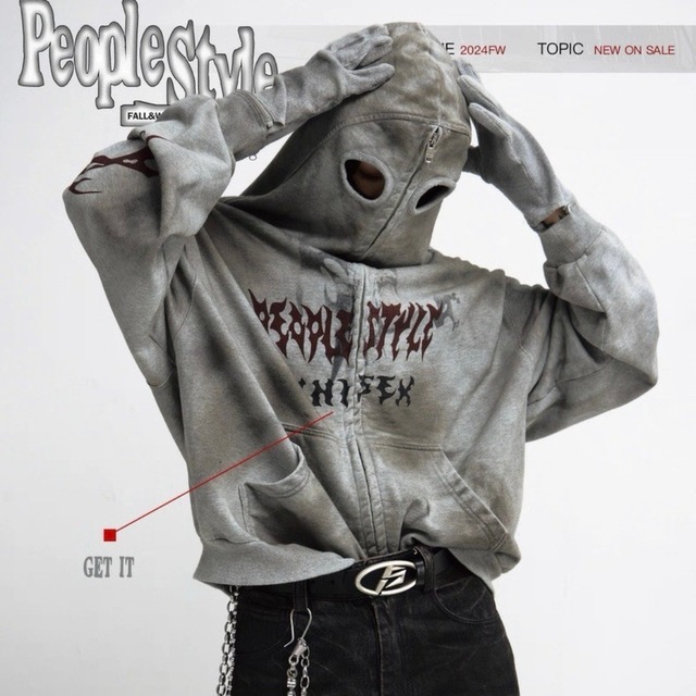 OOURS LAB 手描き グラフィティ ワイドパンツ ジーンズ リボン | Uturi  