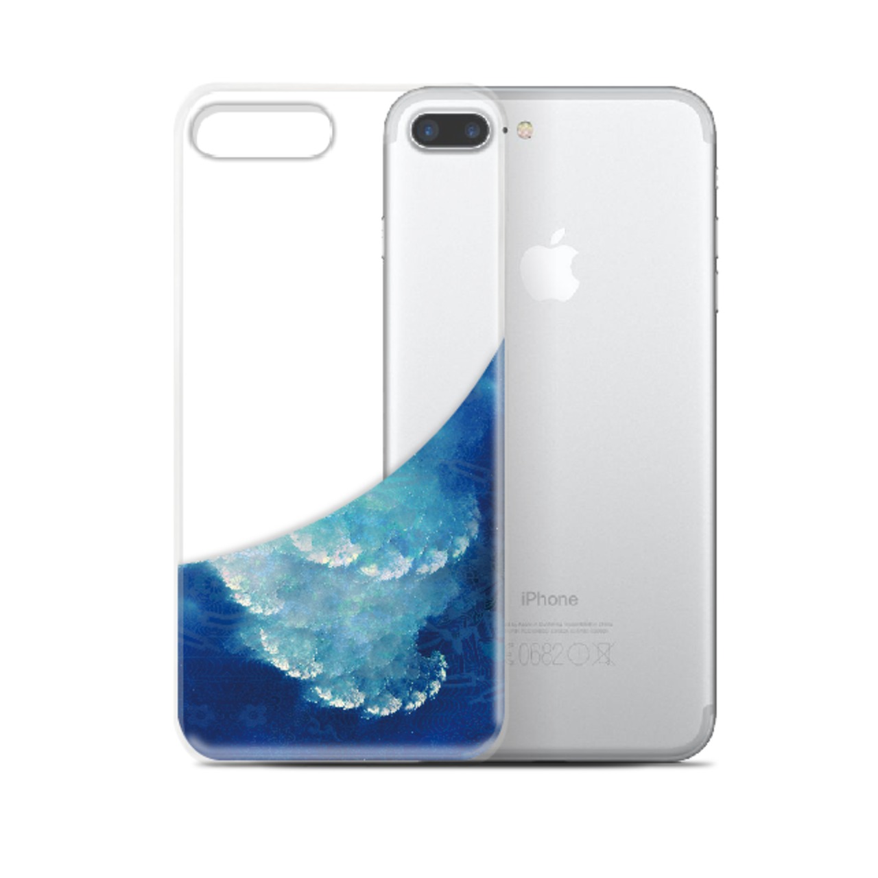 海雲 - 和風 iPhone クリアケース（ハード or ソフト）
