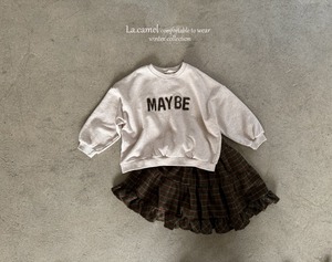 【la camel】Maybeスウェット 90〜130cm  2241118