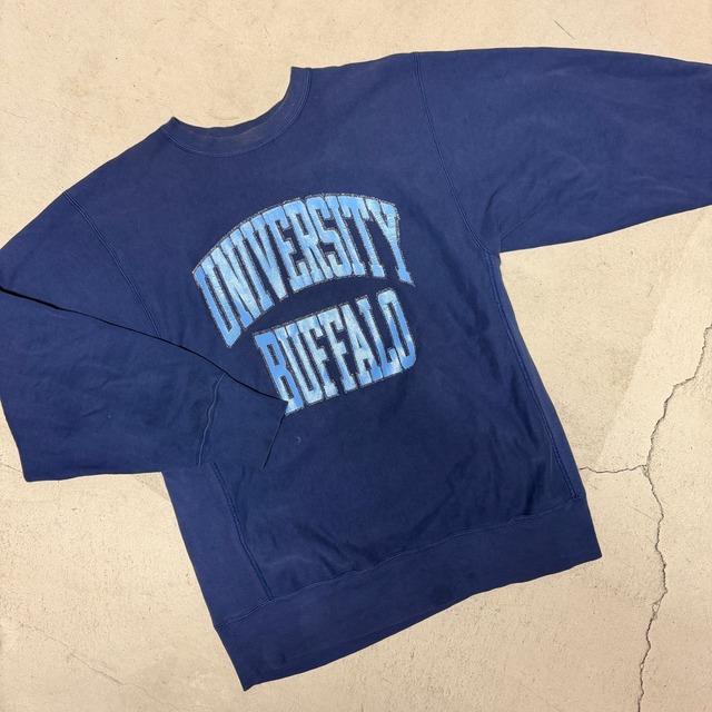 1980’S CHAMPION REVERSE WEAVE ”BUFFALO" SWEAT SHIRT SIZE XXL