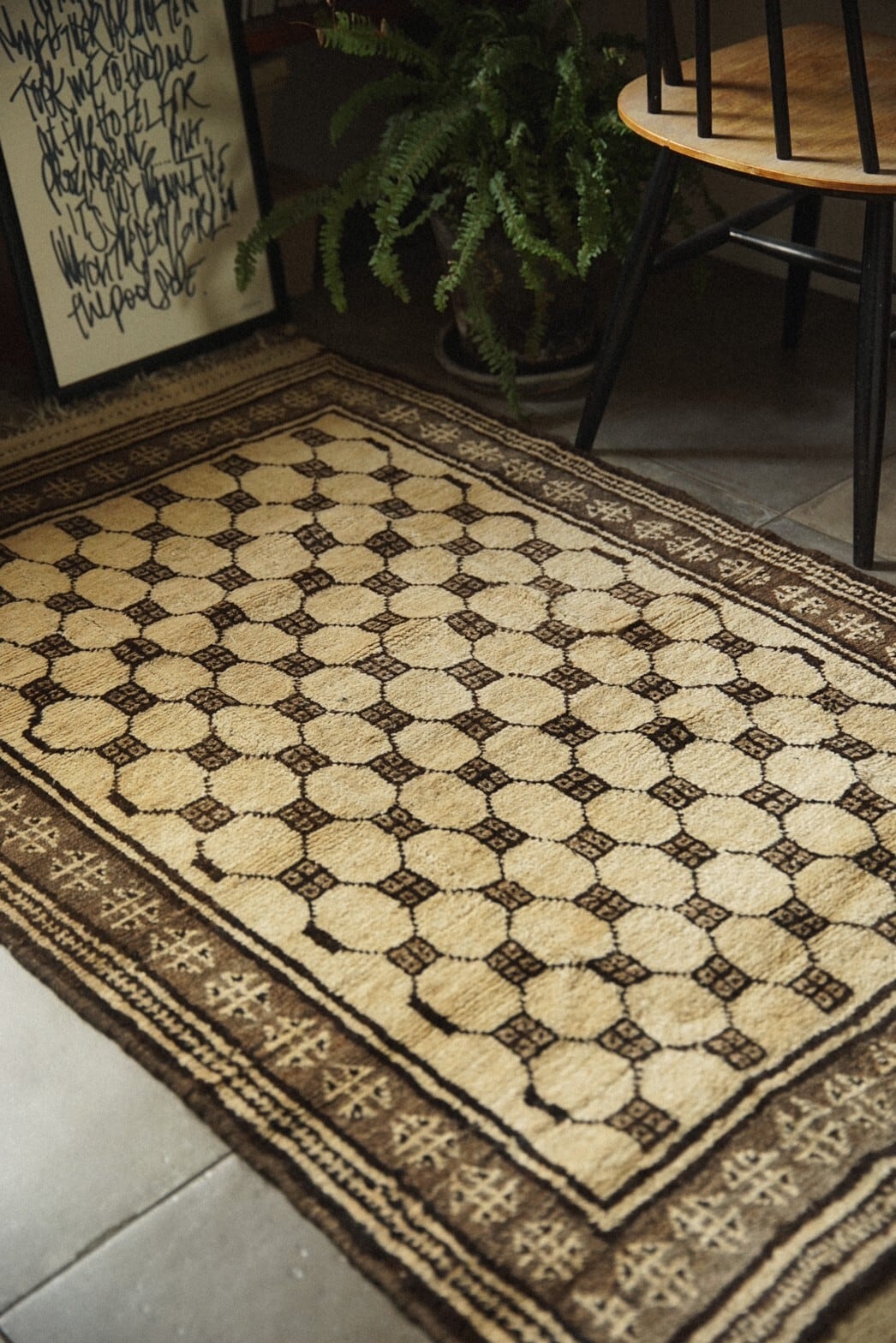 799 -Vintage Taimani rug
