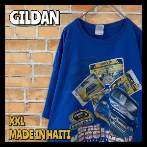 【GILDAN】NASCAR レース レーシング Tシャツ XXL USA古着