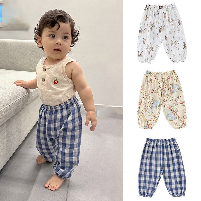 【BABY】韓国風 カートゥーンパンツ