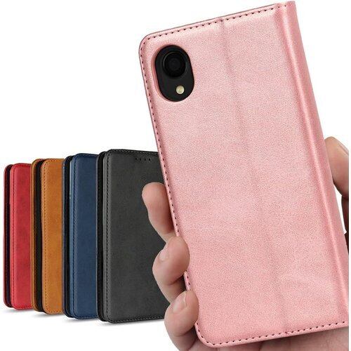 Galaxy A23 5G ケース 手帳型 日本版 ド ース au SCG18 ケース SIMフリー 全対応 サムスン ギャラクシー A23 5G カバー A23 ケース galaxy SC56C ケース A235G スマホケース A23ケース 手帳ケース 適用 CASE iCoverCase 合成皮革 内蔵マグネット ケース 手帳型 カードケース スマホケース 携帯カバー カード入れ スタンド機能 落ち着いた色 レトロ ピンク 1687