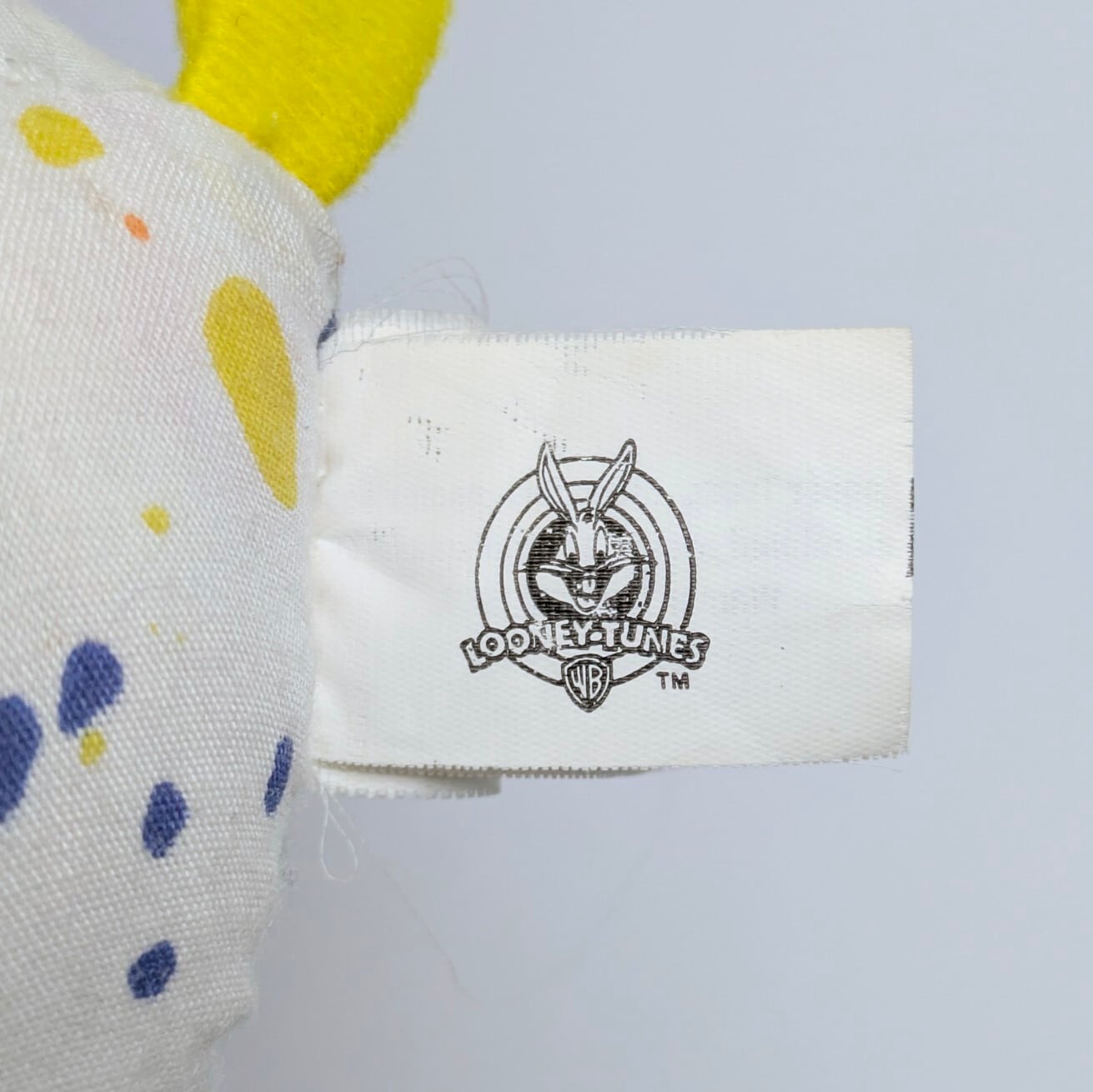 ☆VINTAGE1998☆【 Looney Tunes / ルーニー・テューンズ 】Painter Tweety Bird（ペインター トゥイーティー） プラッシュ / ぬいぐるみ〚アメリカン雑貨 アメトイ〛