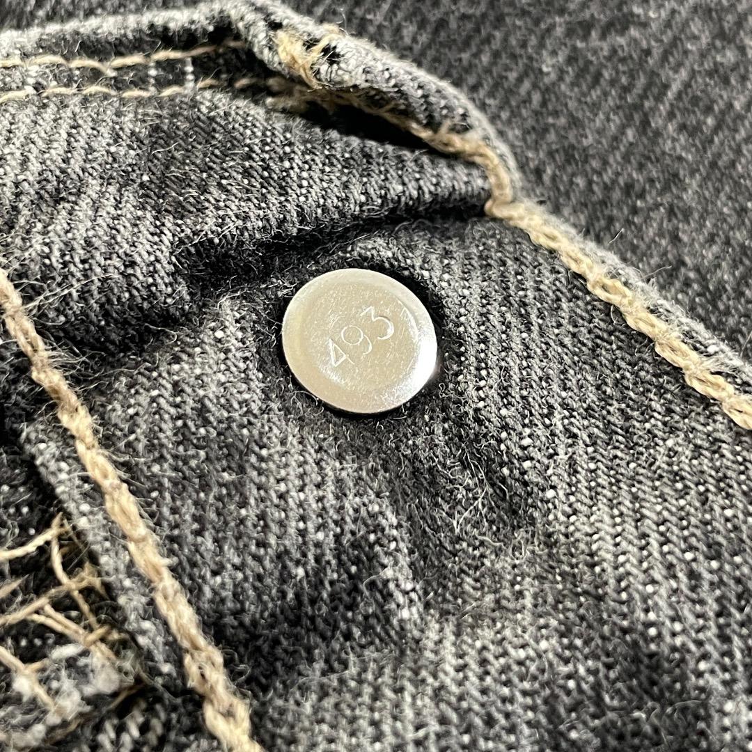 W30 L30】 メキシコ製 usa levi's 先染ブラック 569 | ib2
