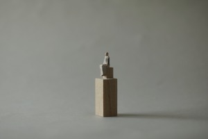 (102)wood figure-mini台付_056