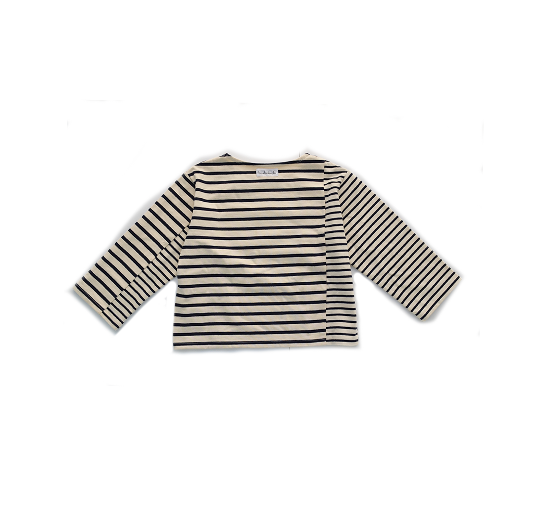 Crazy Mix Border Tee *fleece-lined*