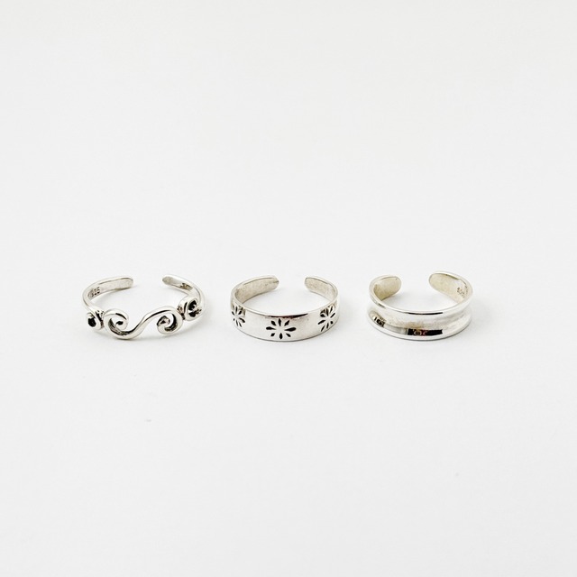 TOERING  うずまき / ドットフラワー / シンプル　トーリング