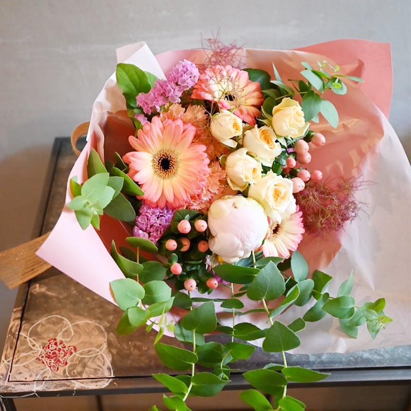 感謝セール実施中　造花ブーケ 楽天市場】アーティフィシャルフラワー ブーケ 開業祝い 造花 ブーケ