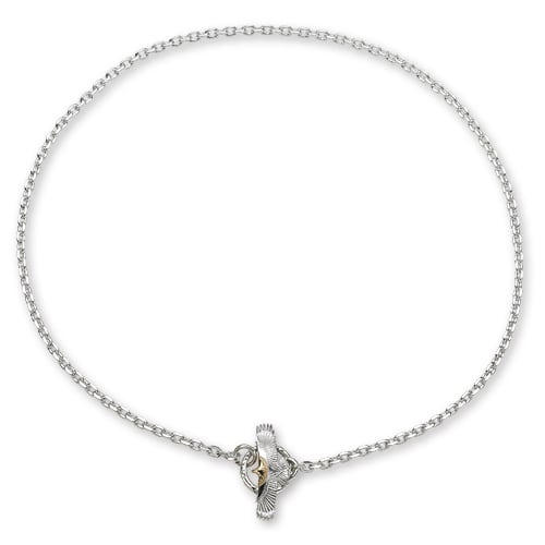 鷲見太郎 Necklace ネックレス】イーグル eg-05/K18・SVネックレス