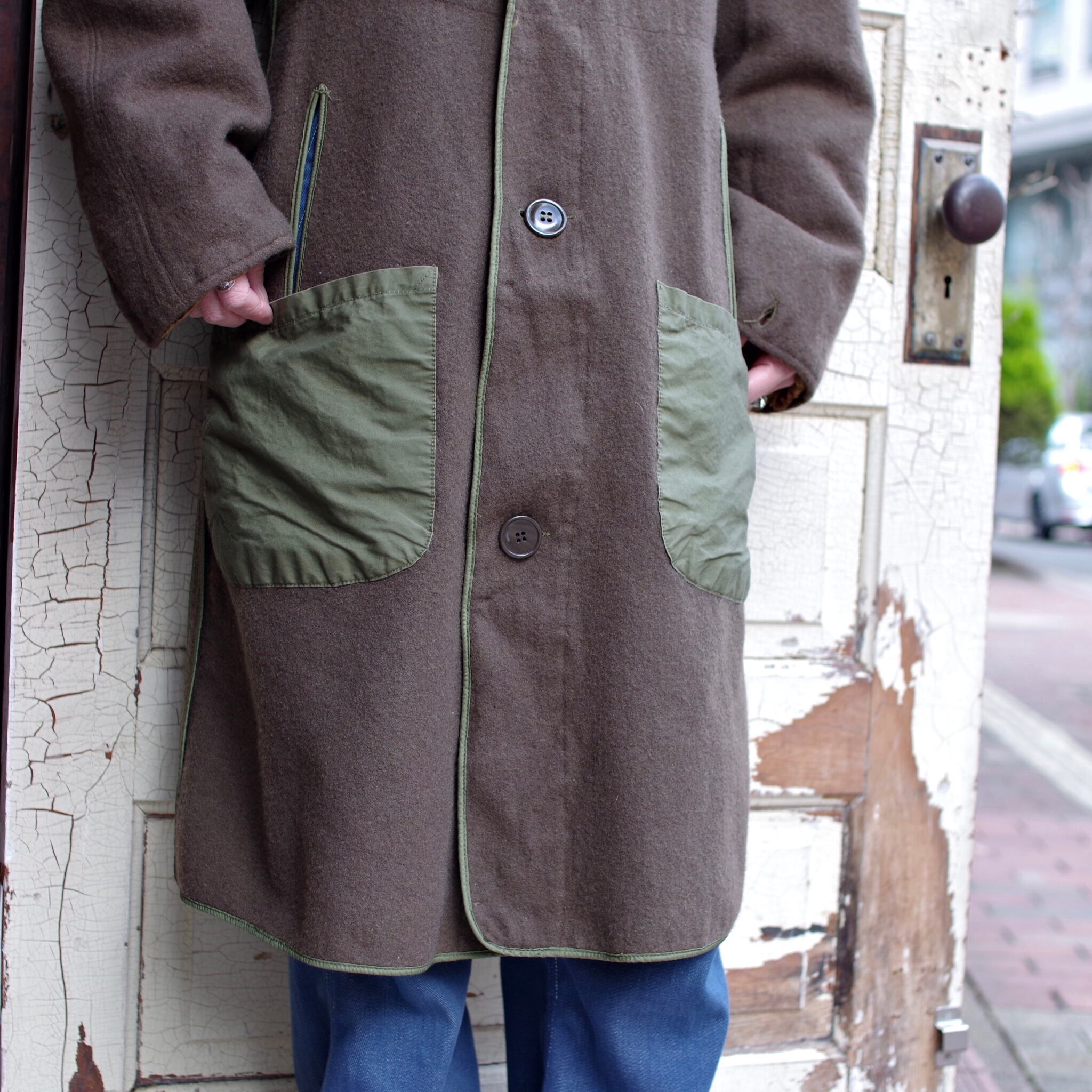 1950's US ARMY Overcoat Wool Liner / ウール ライナー コート | 古着