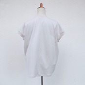 one f  French Sleeve Tee　SAND BEIGE　再入荷