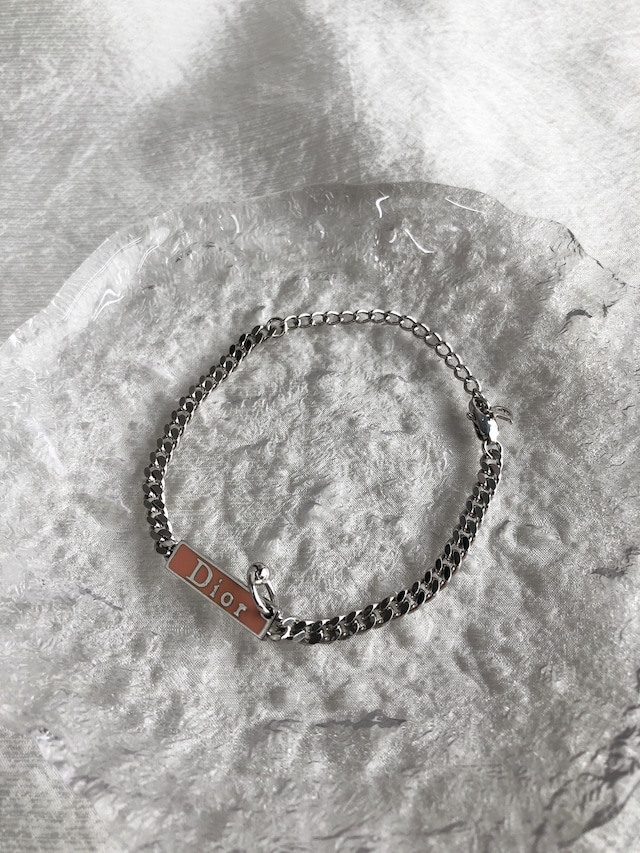 Christian Dior クリスチャン ディオール ブレスレット ゴールド ボールチェーン 2連 vintage ヴィンテージ オールド wgdkhv