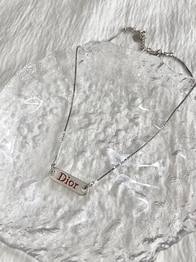 Christian Dior クリスチャン ディオール ネックレス ゴールド CD vintage ヴィンテージ オールド 8jsr7j