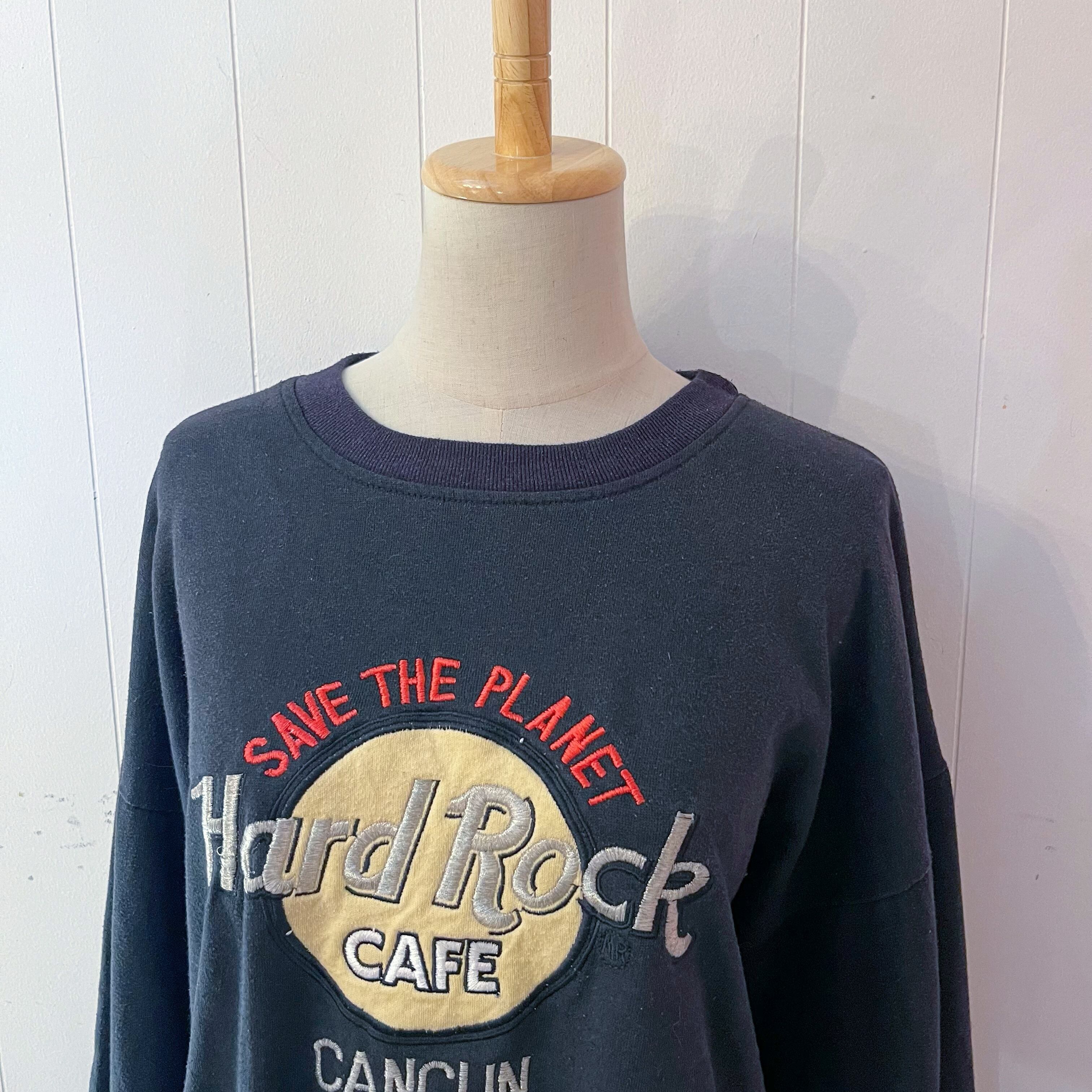 hard rock cafe logo sweat
