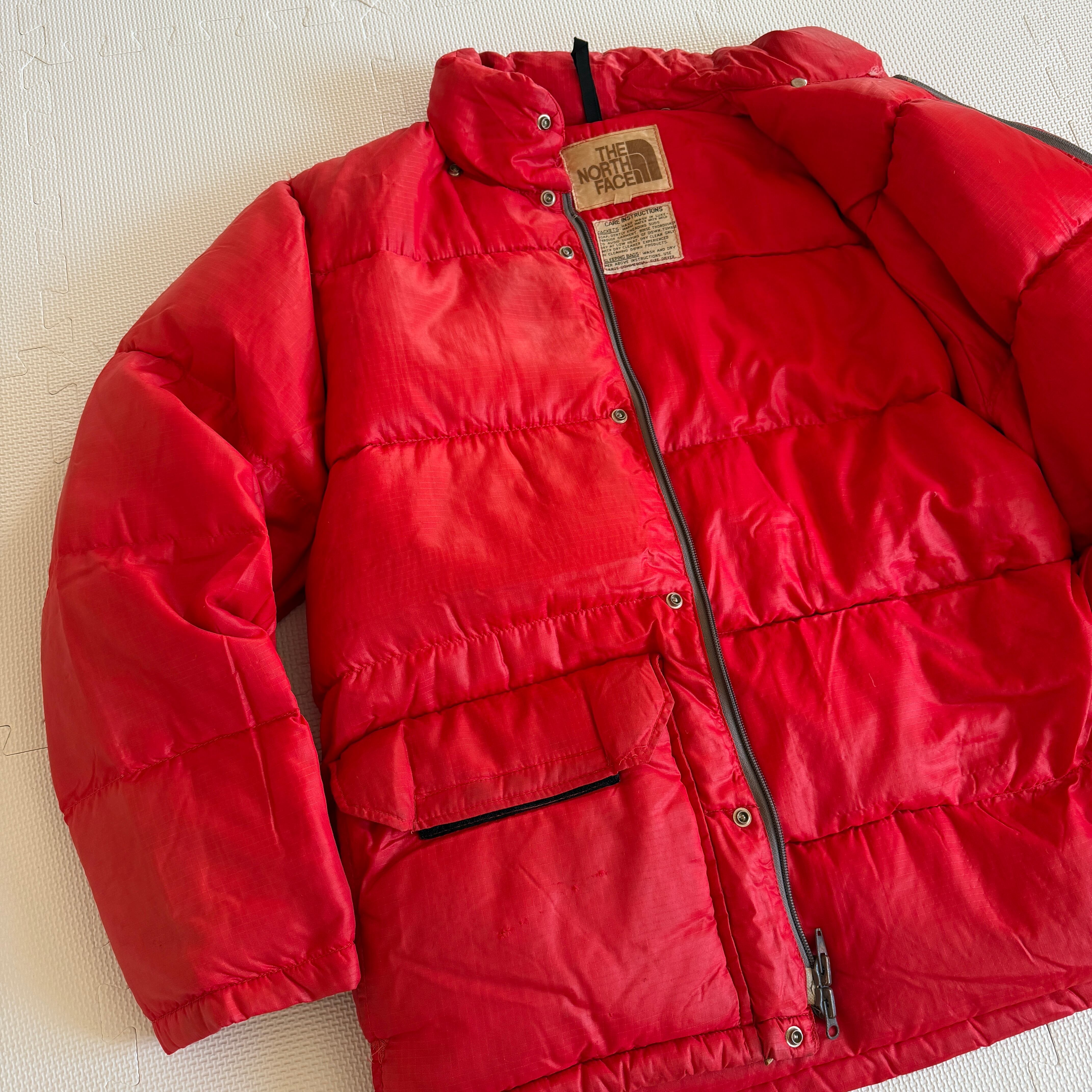 THE NORTH FACE DOWN JK 70年代 茶タグ a862667be505d58def3888884d3a1d
