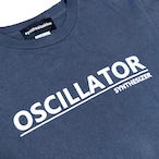 【Tシャツ】OSCILLATOR T-shirt　オシレーター　シンセサイザーTシャツ・ダークグレー