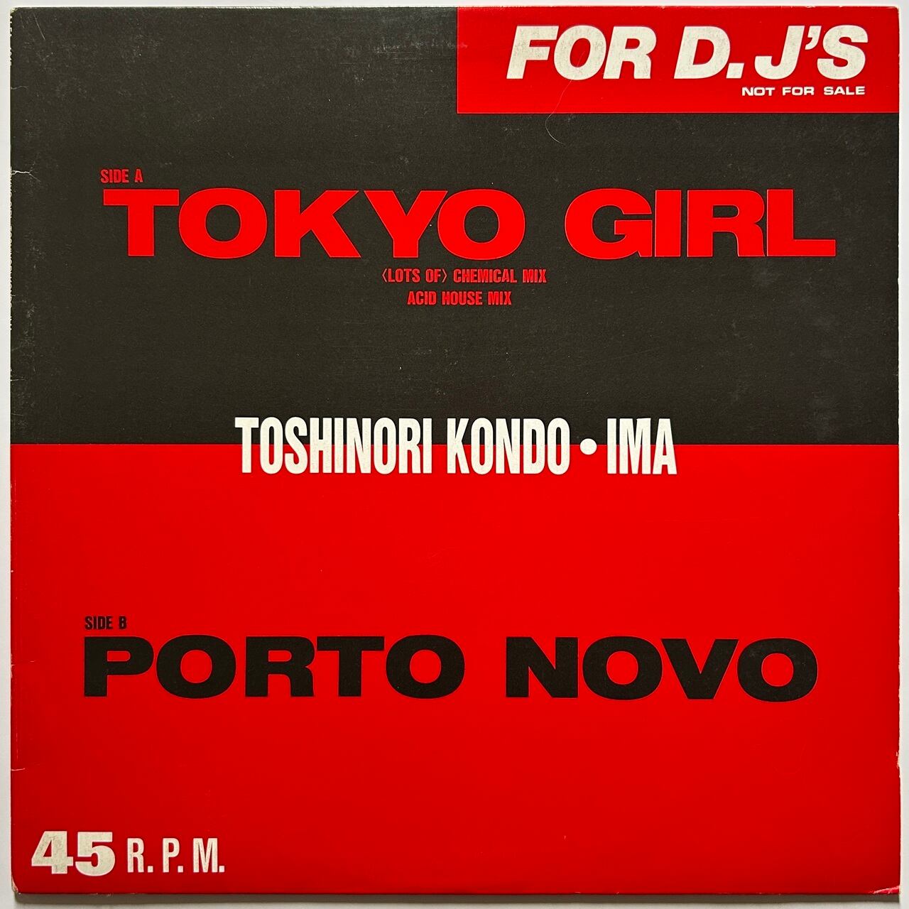 【12EP】近藤等則・IMA – Tokyo Girl