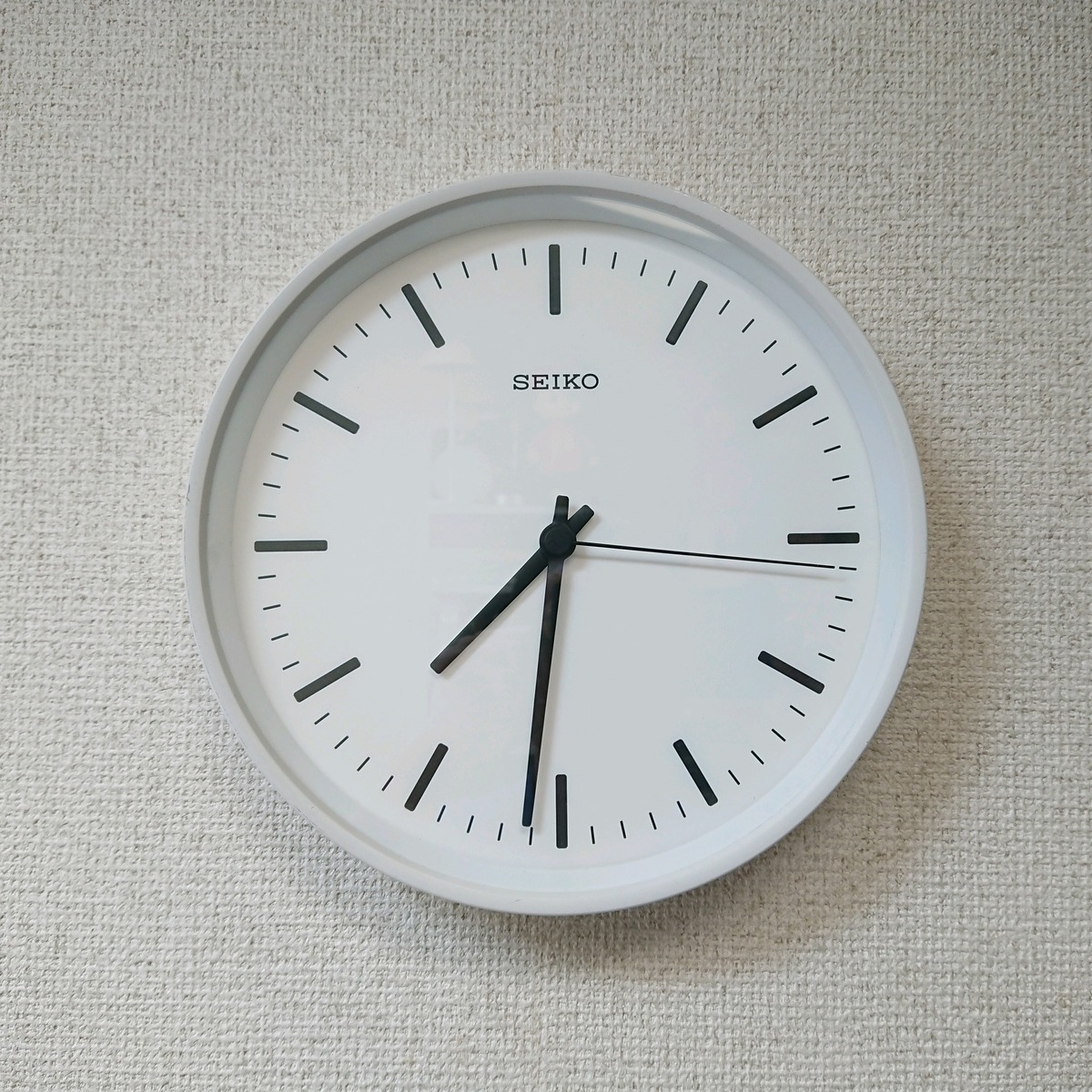 深澤直人 x SEIKO/セイコー STANDARD CLOCK アナログ電波時計 Mサイズ 