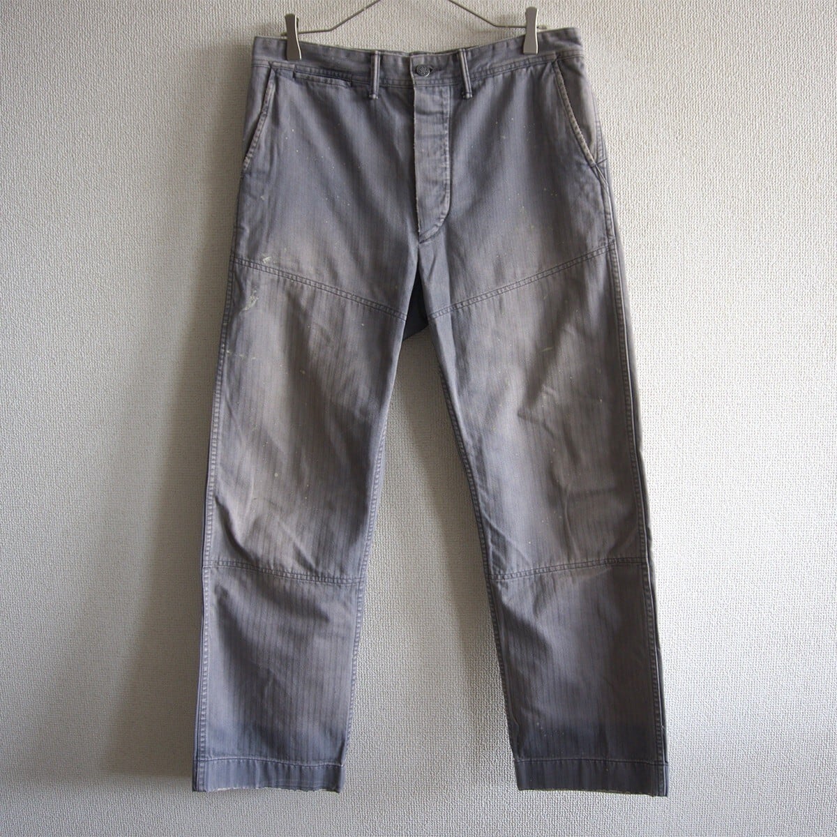 美品 RRL ヘリンボーン ツイード トラウザーズ　オリーブブラウン 28X30 美品 RRL ヘリンボーン ツイード トラウザーズ オリーブブラウン