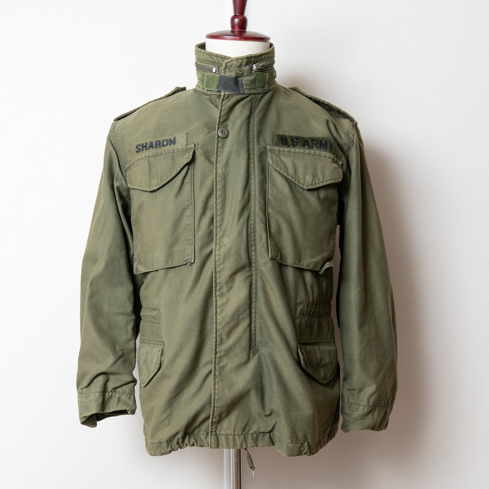 S-S】U.S.Army 80's M-65 Field Jacket 3rd-4th Model OG-107 