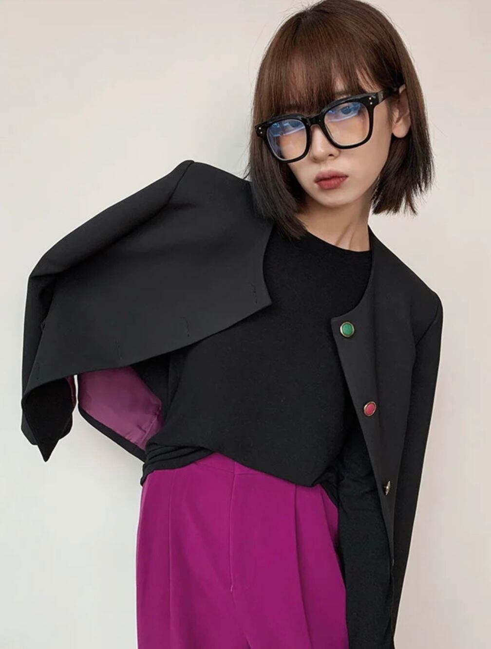 6color / ラウンドネックロングカットソー