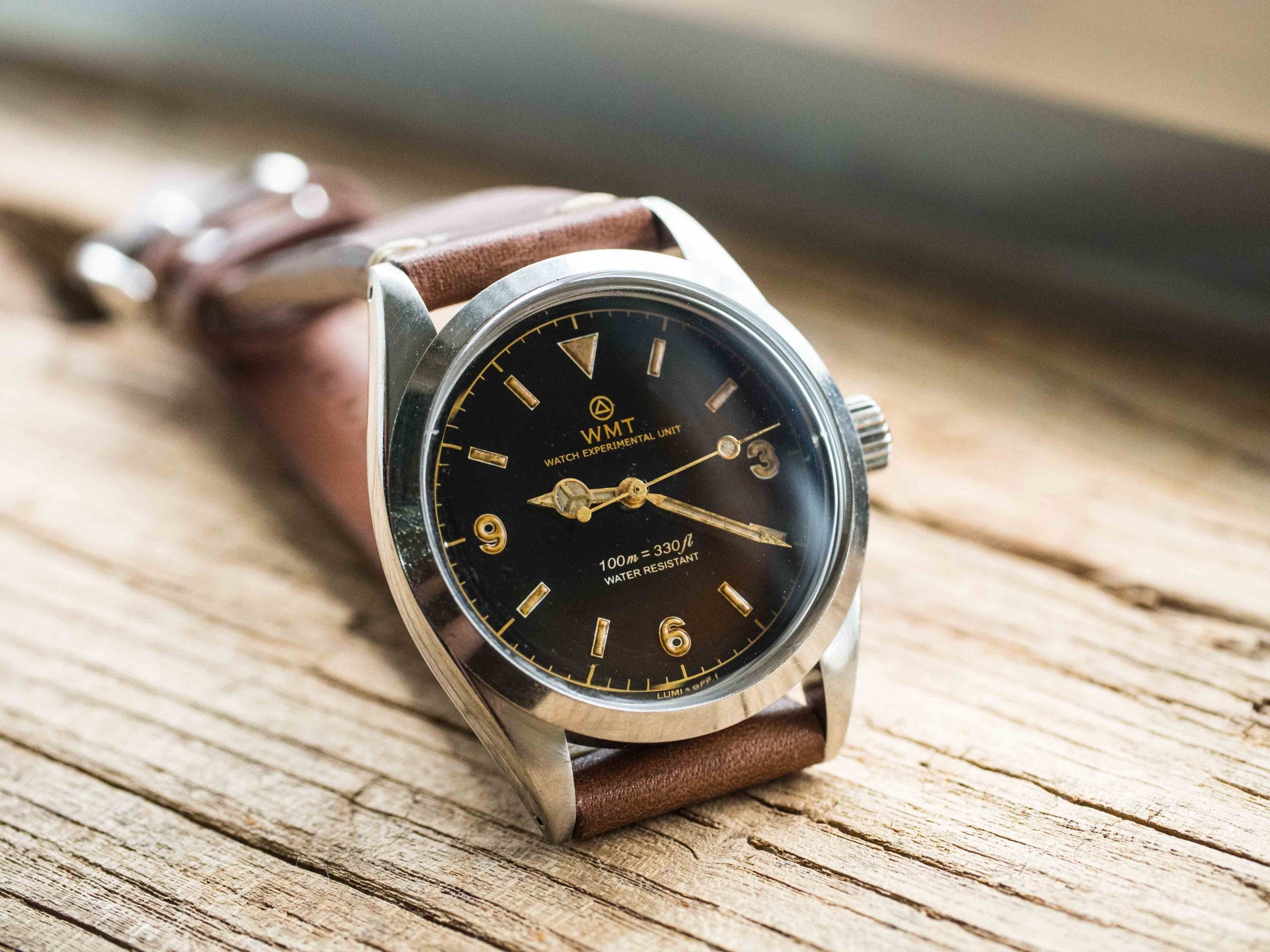 WMT Barracuda – Tropical Brown / Aged Edition / Metal Bracelet +