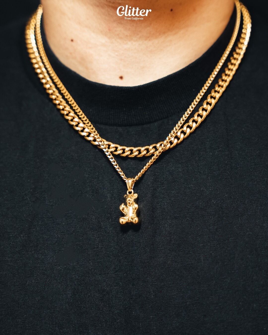 DJ MARUさん ご着用】F*cking Gummy Bear Pendant | Glitter