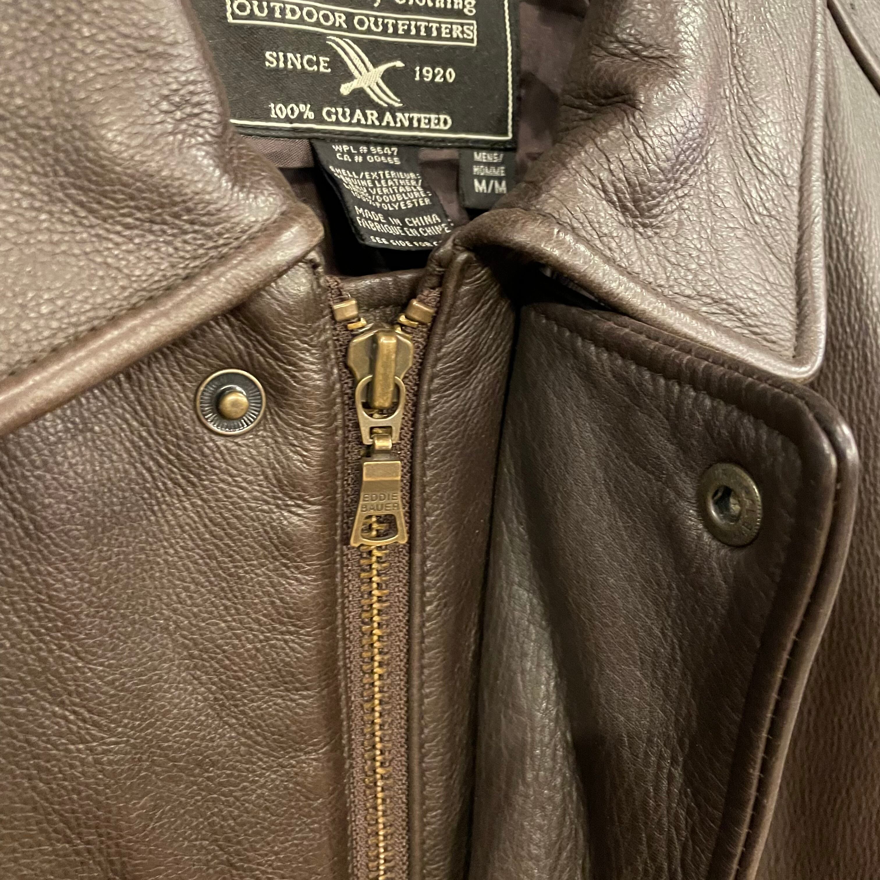 Eddie Bauer Leather Jacket | VOSTOK Eddie Bauer Leather Jacket | VOSTOK
