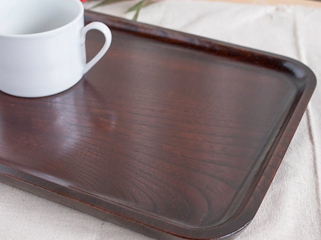 角盆(小) | わたなべ木工芸WEB SHOP