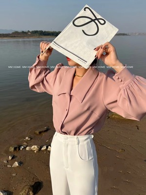 チェルシーカラーブラウス　AJ42441-906